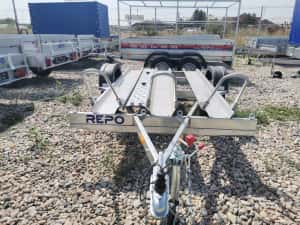 Remorca Moto Transport Motociclete Mono Ax 750 Kg Atv Repo Oferta — miniatura 2