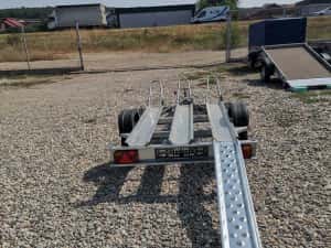 Remorca Moto Transport Motociclete Mono Ax 750 Kg Atv Repo Oferta — miniatura 4