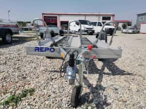 Remorca Moto Transport Motociclete Mono Ax 750 Kg Atv Repo Oferta — miniatura 7