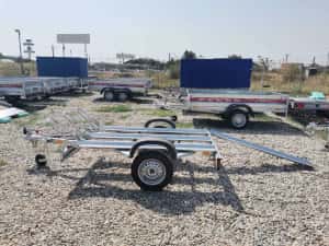 Remorca Moto Transport Motociclete Mono Ax 750 Kg Atv Repo Oferta — miniatura 9