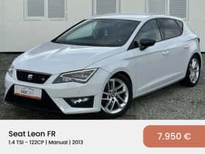 Seat Leon FR 1.4 TSI 122CP 2013 Manual | RATE / TRANSPORT / NUMERE
