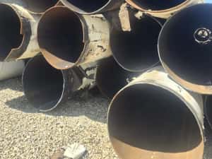 Vand teava metalica trasa si sudata Subtraversări foraje puțuri