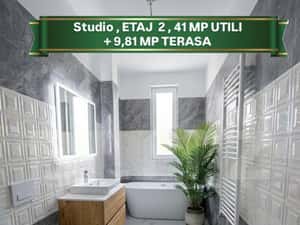 Apartament STUDIO 41 mp utili + 9,81 mp Terasa, ZONA ESSO GIROC — miniatura 1
