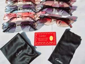Set ochelari de soare Cartier rimless — miniatura 7