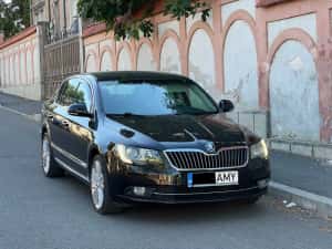 Skoda Superb Business 2.0 TDI - 140cp DSG 2015 LED BiXenon Memorii — miniatura 2