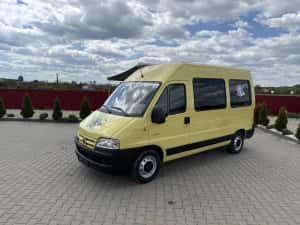 CAMPER AUTORULOTA OMOLOGATA CITROEN JUMPER 2.2 HDI 101 CAI copertina FIAMM webasto Autoterm aragaz chiuveta pat mare izolata fara rugina recent adusa — miniatura 3
