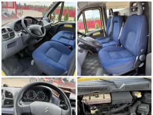 CAMPER AUTORULOTA OMOLOGATA CITROEN JUMPER 2.2 HDI 101 CAI copertina FIAMM webasto Autoterm aragaz chiuveta pat mare izolata fara rugina recent adusa — miniatura 7