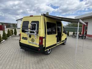 CAMPER AUTORULOTA OMOLOGATA CITROEN JUMPER 2.2 HDI 101 CAI copertina FIAMM webasto Autoterm aragaz chiuveta pat mare izolata fara rugina recent adusa — miniatura 10