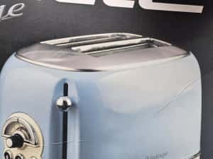 Prajitor de paine Ariete Vintage Toaster 155 (light blue, 810 watts, for 2 slices of toast) — miniatura 5
