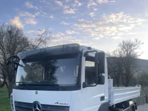 Mercedes Atego 7.5 t,  821  automat, basculabil CLIMA  (man iveco) — miniatura 9