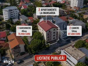 2 Apartament -1|2 camere - 45mp + 54mp - Mansarda, Zona Giulesti — miniatura 5