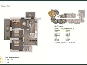 Theodor Pallady-Apartament 3 camere Loc de parcare Bonus