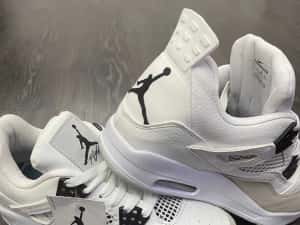 Adidasi Nike Air Jordan 4 Retro Military Black NOU — miniatura 6
