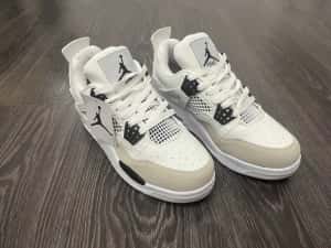 Adidasi Nike Air Jordan 4 Retro Military Black NOU — miniatura 10
