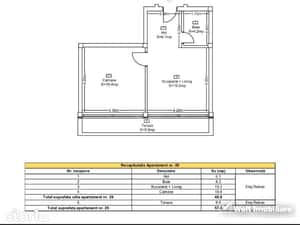 Apartament 2 camere, terasa, zona Petrom , Baciu — miniatura 4