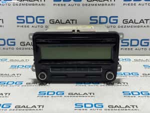 Unitate Radio CD Player RCD 310 Volkswagen Touran 1T1 2003 - 2007 Cod 5M0035186AB [L3082] — miniatura 1