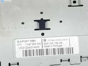 Unitate Radio CD Player RCD 310 Volkswagen Touran 1T1 2003 - 2007 Cod 5M0035186AB [L3082] — miniatura 3