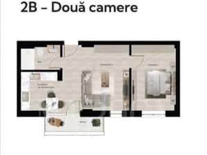 Apartament 2 camere de vanzare in Baile Felix, Cordau — miniatura 3