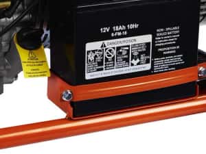 Generator curent electric 7500 W, 7,5 KW, 230V, 380V, motor in 4 — miniatura 3