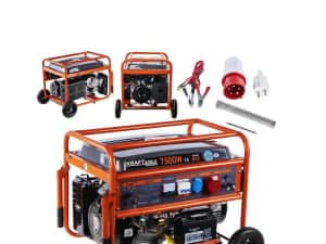 Generator curent electric 7500 W, 7,5 KW, 230V, 380V, motor in 4 — miniatura 9