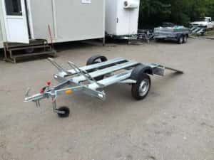 Vand remorca cu 1 axa sau 2 axe 750 kg noua, in Jud Ialomita — miniatura 5