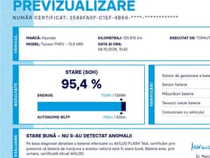HYUNDAI TUCSON 1.6 T-GDI PLUG-IN HYBRID 4WD LUXURY – 265 CP – 2022 — miniatura 2