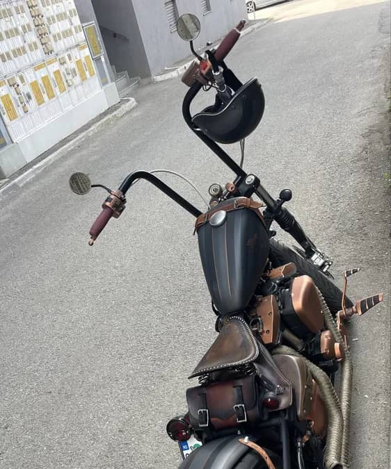 Yamaha Wild Star bobber unicat — fotografie 1 din 10