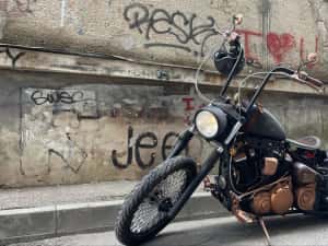 Yamaha Wild Star bobber unicat — miniatura 6