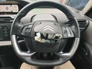 Volan Piele 4 Spite cu Comenzi Fara Airbag Citroen C4 Grand Picasso 2013 - 2018 [Q0666]