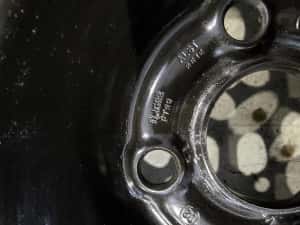 4 jante tablă Opel 4x100 cu senzori — miniatura 5