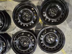 4 jante tablă Opel 4x100 cu senzori — miniatura 6