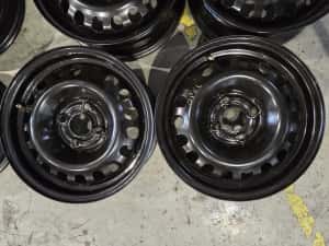 4 jante tablă Opel 4x100 cu senzori — miniatura 7