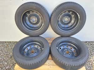 Jante + Anvelope 215/65R16C Goodyear Efficent Grip + Senzori Presiune — miniatura 3