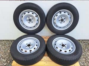Jante + Anvelope 215/65R16C Goodyear Efficent Grip + Senzori Presiune — miniatura 9