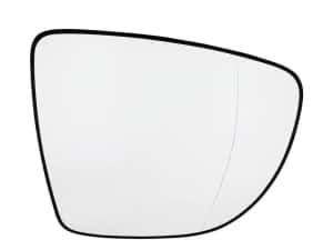 Geam oglinda Renault Captur, 03.2020, Renault Clio IV, 10.2019, Clio V, 08.2023; , partea Dreapta, culoare sticla crom, sticla convexa, cu incalzire,