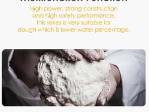 FIRMANN- Malaxor aluat dur, Malaxor panificatie/brutarie 250 L (100kg) — miniatura 3