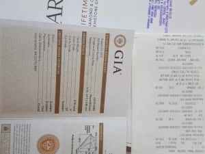 Inel Vera Wang cu diamante 2.0ct ceritificat GIA — miniatura 8