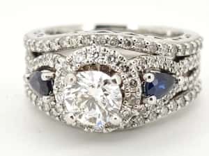 Inel Vera Wang cu diamante 2.0ct ceritificat GIA — miniatura 9