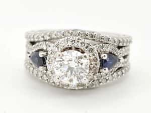 Inel Vera Wang cu diamante 2.0ct ceritificat GIA — miniatura 10