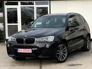 BMW X3 F25 X-Drive Euro6 M Paket 190cp Facelift navigație Xenon Germania Garanție garanție încălzire pavilion negru