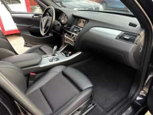 BMW X3 F25 X-Drive Euro6 M Paket 190cp Facelift navigație Xenon Germania Garanție garanție încălzire pavilion negru — miniatura 5