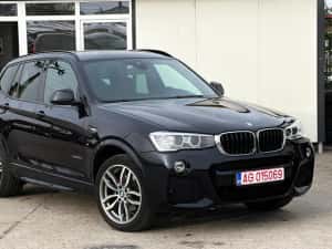 BMW X3 F25 X-Drive Euro6 M Paket 190cp Facelift navigație Xenon Germania Garanție garanție încălzire pavilion negru — miniatura 7