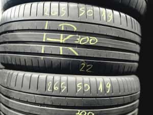 2x 265/50/19 VARA PIRELLI 2022 Stare excelentă — miniatura 3