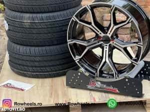 Jante BMW R21 X5 X6 E70 E71 F15 F16 F85 F86 anvelope vara/iarna 285-35-21-325-30-21 roti complete R21 cu anvelope vara/iarna — miniatura 2