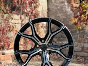 Jante BMW R21 X5 X6 E70 E71 F15 F16 F85 F86 anvelope vara/iarna 285-35-21-325-30-21 roti complete R21 cu anvelope vara/iarna — miniatura 4