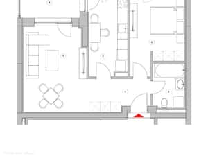 Apartament cu 2 camere Tip 2G — miniatura 3