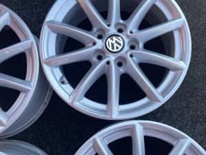 Jante originale 17 Vw golf 5 6 7 8 Jetta Touran Caddy Skoda octavia 2 3 4 Audi A3 A4 — miniatura 6