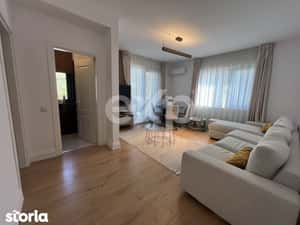 3 camere mobilate/utilitate 2 balcoane 400 metri metrou Straulesti Bloc — miniatura 5