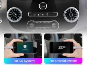 Navigatie Android  Mercedes Vito 3 W477 12,3 INCH CARPLAY WAZE +Camera — miniatura 10