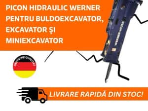 Picon hidraulic Werner-H1000 STOC pentru excavator 10-15 tone nou — miniatura 5